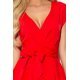 Rochie midi, rosie, retro, Mazara Rochie midi, rosie, retro, Mazara 6 - jojofashion.ro