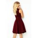 Rochie midi, burgundy, retro, in clos, Lona Rochie midi, burgundy, retro, in clos, Lona 3 - jojofashion.ro
