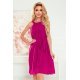 Rochie vaporoasa roz fucsia midi Alizee Rochie vaporoasa roz fucsia midi Alizee 2 - jojofashion.ro
