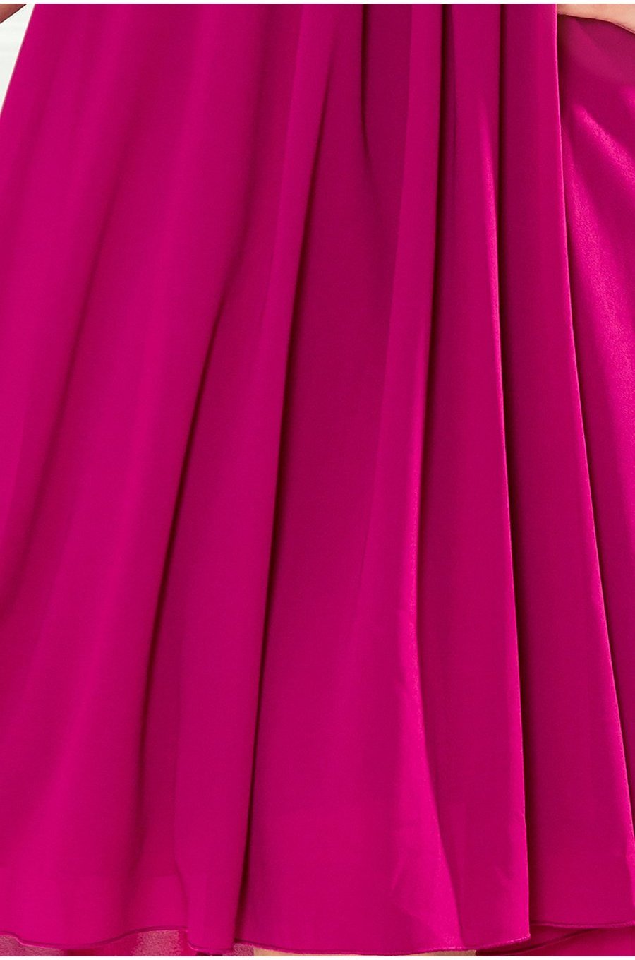 Rochie vaporoasa roz fucsia midi Alizee Rochie vaporoasa roz fucsia midi Alizee 5 - jojofashion.ro