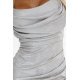 Rochie lunga bej sampanie din brocard CosimaN Rochie lunga bej sampanie din brocard CosimaN 6 - jojofashion.ro
