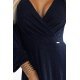 Rochie lunga din brocard bleumarin navy cu maneca lunga Roselia Rochie lunga din brocard bleumarin navy cu maneca lunga Roselia 6 - jojofashion.ro