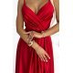 Rochie lunga rosie din satin Juliett Rochie lunga rosie din satin Juliett 7 - jojofashion.ro