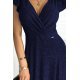 Rochie lunga din glitter bleumarin Cristaliza Rochie lunga din glitter bleumarin Cristaliza 7 - jojofashion.ro