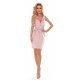 Rochie roz pudrat scuta Kozinne Rochie roz pudrat scuta Kozinne 6 - jojofashion.ro