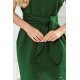 Rochie de zi eleganta scurta verde  Caitley 6 - jojofashion.ro