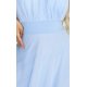 Rochie lunga din tulle baby bleu vaporoasa Selline 6 - jojofashion.ro