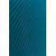 Rochie tricotata midi, din acryl, albastra, mulata, cu maneca lunga, Kamari 7 - jojofashion.ro