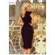 Rochie neagra mulata midi tip creion Ema Rochie neagra mulata midi tip creion Ema 3 - jojofashion.ro