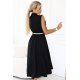 Rochie midi tip camasa neagra clasica evazata Anemona 6 - jojofashion.ro
