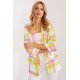 Sacou dama galben, in carouri, casual, Ezera1 Sacou dama galben, in carouri, casual, Ezera1 2 - jojofashion.ro