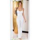 Salopeta dama alba, mulata, cu spatele gol, Joliena Salopeta dama alba, mulata, cu spatele gol, Joliena 2 - jojofashion.ro