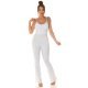 Salopeta dama alba, mulata, cu spatele gol, Joliena Salopeta dama alba, mulata, cu spatele gol, Joliena 4 - jojofashion.ro