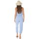 Salopeta dama baby blue, cu umerii goi, bandeau, Lorette Salopeta dama baby blue, cu umerii goi, bandeau, Lorette 6 - jojofashion.ro
