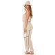 Salopeta bej, cu umerii goi, bandeau, Lorette Salopeta bej, cu umerii goi, bandeau, Lorette 5 - jojofashion.ro