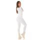 Salopeta casual, alba, mulata, cu maneca lunga, Atanasia Salopeta casual, alba, mulata, cu maneca lunga, Atanasia 3 - jojofashion.ro