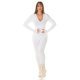 Salopeta casual, alba, mulata, cu maneca lunga, Atanasia Salopeta casual, alba, mulata, cu maneca lunga, Atanasia 6 - jojofashion.ro