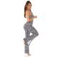 Salopeta dama eleganta, evazata, animal print zebra, cu umerii goi, Mira 6 - jojofashion.ro