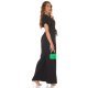 Salopeta eleganta evazata, neagra, petrecuta, Julye Salopeta eleganta evazata, neagra, petrecuta, Julye 5 - jojofashion.ro