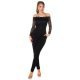Salopeta dama eleganta neagra cu dantela Tamia Salopeta dama eleganta neagra cu dantela Tamia 4 - jojofashion.ro