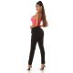Salopeta dama eleganta neagra dantela corai Damiana Salopeta dama eleganta neagra dantela corai Damiana 3 - jojofashion.ro