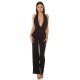 Salopeta eleganta, neagra, evazata, cu spatele gol, Laura Salopeta eleganta, neagra, evazata, cu spatele gol, Laura 5 - jojofashion.ro