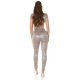 Salopeta leopard print wetlook catsuit Nazli 5 - jojofashion.ro