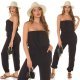 Salopeta neagra, cu umerii goi, bandeau, Lorette Salopeta neagra, cu umerii goi, bandeau, Lorette 7 - jojofashion.ro
