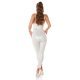 Salopeta dama de club, bej, din piele eco, mulata, Viky Salopeta dama de club, bej, din piele eco, mulata, Viky 4 - jojofashion.ro