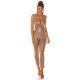 Salopeta de club, cappuccino, din piele eco, mulata, Viky Salopeta de club, cappuccino, din piele eco, mulata, Viky 4 - jojofashion.ro