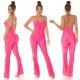 Salopeta dama roz neon, mulata, cu spatele gol, Joliena Salopeta dama roz neon, mulata, cu spatele gol, Joliena 7 - jojofashion.ro
