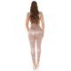 Salopeta snake print wetlook catsuit Nazli 5 - jojofashion.ro