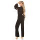 Salopeta de ocazie evazata neagra cu maneca lunga Seraya Salopeta de ocazie evazata neagra cu maneca lunga Seraya 5 - jojofashion.ro