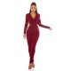 Salopeta eleganta burgundy, mulata Axena Salopeta eleganta burgundy, mulata Axena 2 - jojofashion.ro