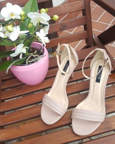 Sandale de dama elegante din piele naturala bej nude Julliette - jojofashion.ro